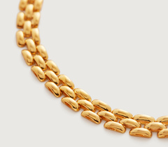 Gold Vermeil Doina Heirloom Necklace Adjustable 36-46cm/14-18" - Monica Vinader