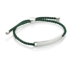 Havana Mens Friendship Bracelet - Forest Green