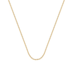 Gold Vermeil Rolo Chain 18"/46cm - Monica Vinader